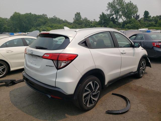 3CZRU5H13KM704435 - 2019 HONDA HR-V SPORT WHITE photo 3