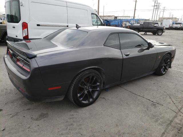 2C3CDZFJ1MH508120 - 2021 DODGE CHALLENGER R/T SCAT PACK GRAY photo 3