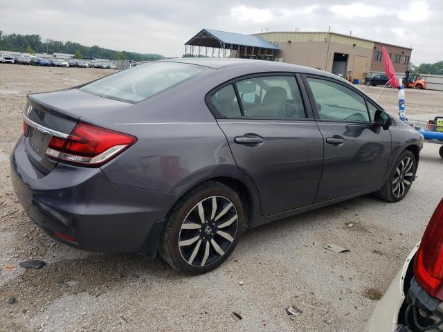 2HGFB2F9XFH509203 - 2015 HONDA CIVIC EXL 灰色 照片 3