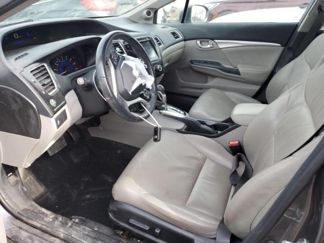 2HGFB2F9XFH509203 - 2015 HONDA CIVIC EXL 灰色 照片 7