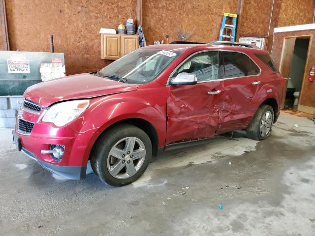 2GNFLHE34F6116702 - 2015 CHEVROLET EQUINOX LTZ RED photo 1