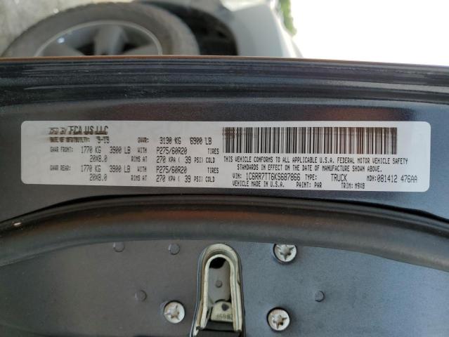 1C6RR7TT6KS687866 - 2019 RAM 1500 CLASS SLT Grafit foto 13