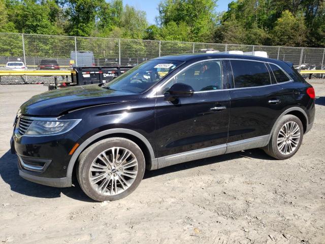 2LMTJ8LR8GBL26303 - 2016 LINCOLN MKX RESERVE BLACK photo 1