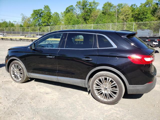2LMTJ8LR8GBL26303 - 2016 LINCOLN MKX RESERVE BLACK photo 2