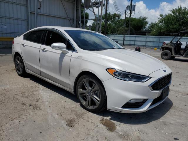 3FA6P0VP1HR273817 - 2017 FORD FUSION SPORT WHITE photo 4