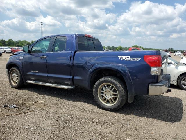 5TBRV54138S477712 - 2008 TOYOTA TUNDRA DOUBLE CAB BLUE photo 2