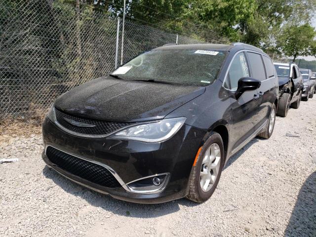 2C4RC1BG2JR123059 - 2018 CHRYSLER PACIFICA TOURING L BLACK photo 1