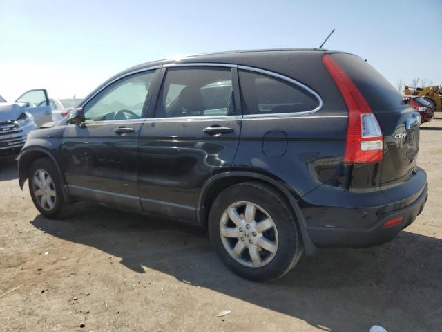 5J6RE38758L004237 - 2008 HONDA CR-V EXL BLACK photo 2