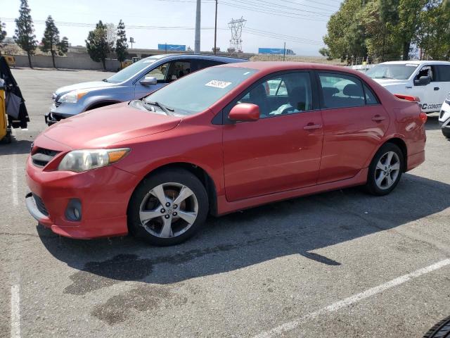 2T1BU4EEXCC807063 - 2012 TOYOTA COROLLA BASE წითელი ფოტო 1