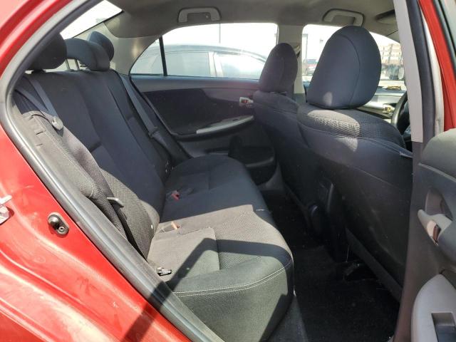 2T1BU4EEXCC807063 - 2012 TOYOTA COROLLA BASE წითელი ფოტო 10