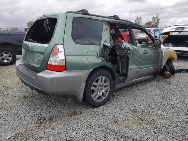 JF1SG67627H702954 - 2007 SUBARU FORESTER 2.5X LL BEAN GREEN photo 3