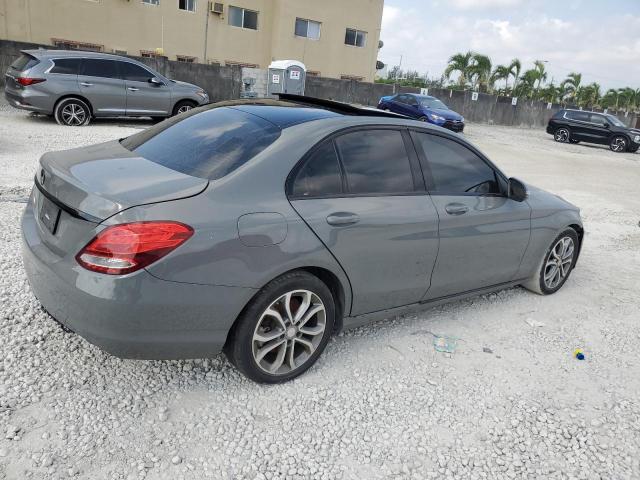 WDDWF4JB6GR162940 - 2016 MERCEDES-BENZ C 300 GRAY photo 3