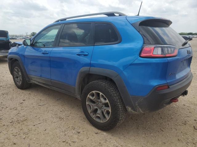 1C4PJMBN0LD633011 - 2020 JEEP CHEROKEE TRAILHAWK BLUE photo 2