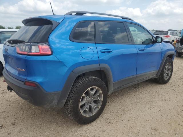 1C4PJMBN0LD633011 - 2020 JEEP CHEROKEE TRAILHAWK BLUE photo 3