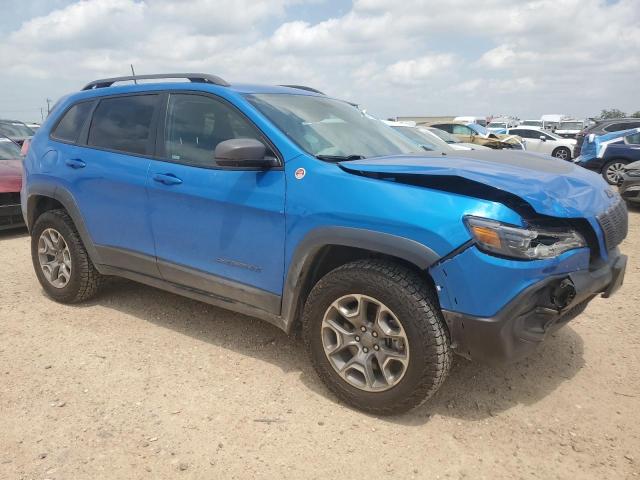 1C4PJMBN0LD633011 - 2020 JEEP CHEROKEE TRAILHAWK BLUE photo 4