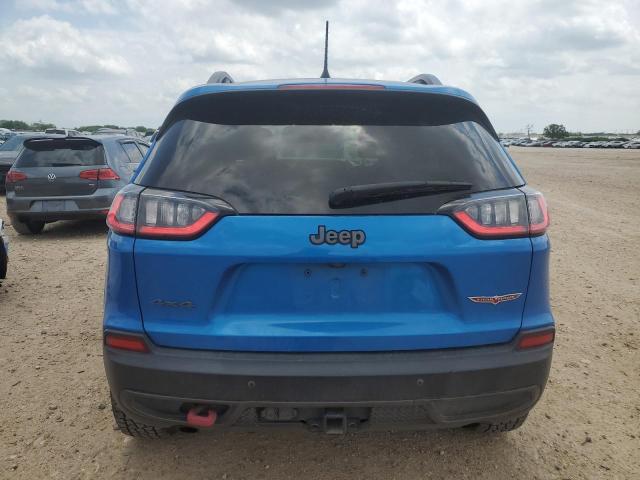 1C4PJMBN0LD633011 - 2020 JEEP CHEROKEE TRAILHAWK BLUE photo 6