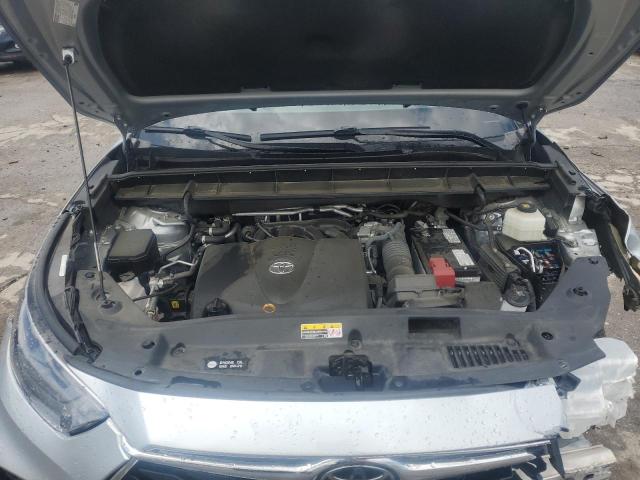 5TDGZRAH3NS541805 - 2022 TOYOTA HIGHLANDER XLE Сріблястий фото 12