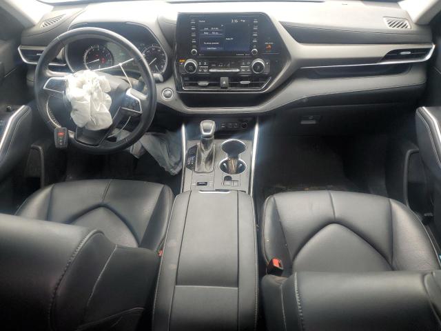 5TDGZRAH3NS541805 - 2022 TOYOTA HIGHLANDER XLE Сріблястий фото 8