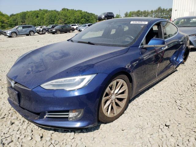 5YJSA1E2XGF154460 - 2016 TESLA MODEL S Կապույտ լուսանկար 1