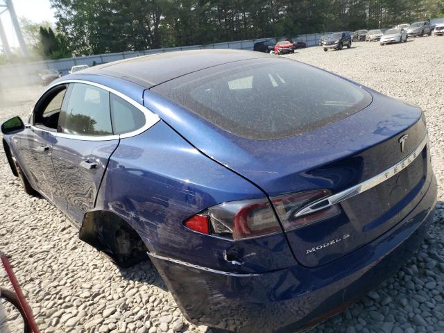 5YJSA1E2XGF154460 - 2016 TESLA MODEL S Կապույտ լուսանկար 2