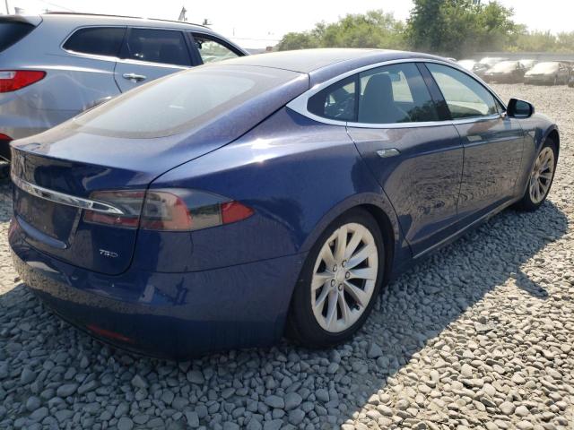 5YJSA1E2XGF154460 - 2016 TESLA MODEL S Կապույտ լուսանկար 3