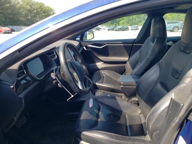 5YJSA1E2XGF154460 - 2016 TESLA MODEL S Կապույտ լուսանկար 7