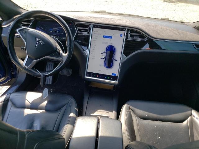 5YJSA1E2XGF154460 - 2016 TESLA MODEL S Կապույտ լուսանկար 8