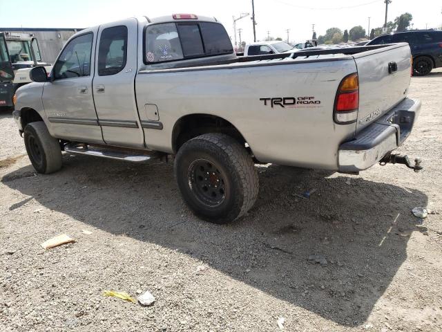 5TBRT34181S183366 - 2001 TOYOTA TUNDRA ACCESS CAB SILVER photo 2