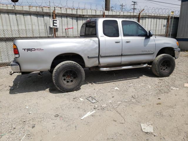 5TBRT34181S183366 - 2001 TOYOTA TUNDRA ACCESS CAB ვერცხლისფერი ფოტო 3