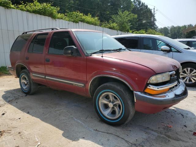 1GNCS13W0XK139046 - 1999 CHEVROLET BLAZER MAROON photo 4