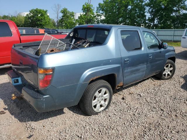 2HJYK16516H550197 - 2006 HONDA RIDGELINE RTL BLUE photo 3