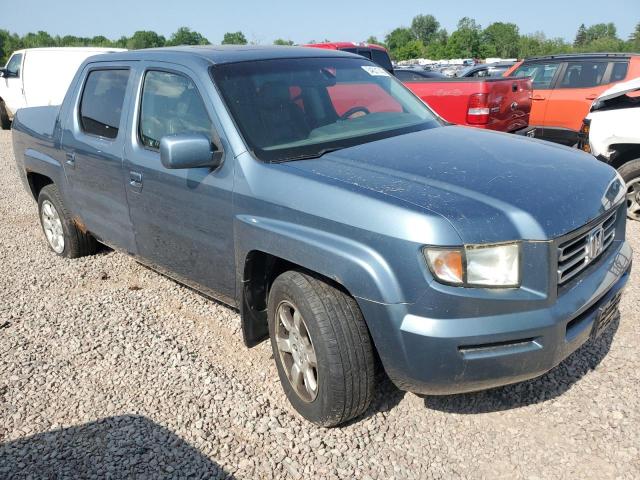 2HJYK16516H550197 - 2006 HONDA RIDGELINE RTL BLUE photo 4