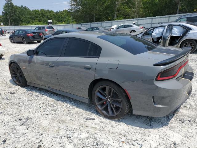 2C3CDXGJ1KH718555 - 2019 DODGE CHARGER SCAT PACK GRAY photo 2