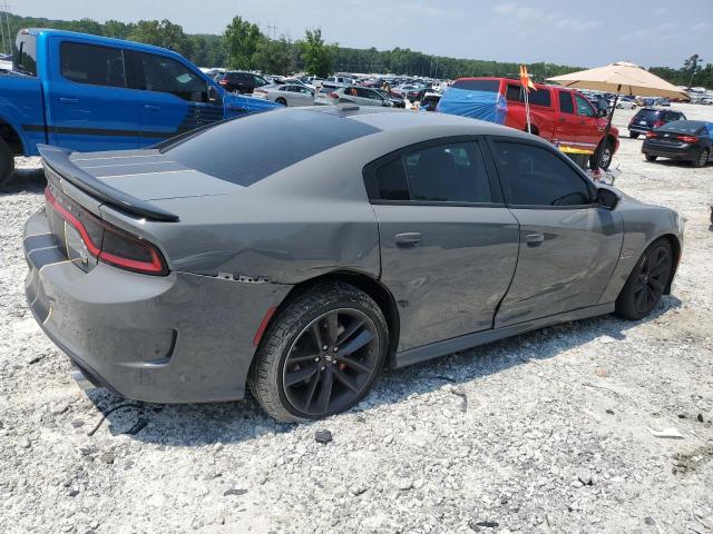 2C3CDXGJ1KH718555 - 2019 DODGE CHARGER SCAT PACK GRAY photo 3