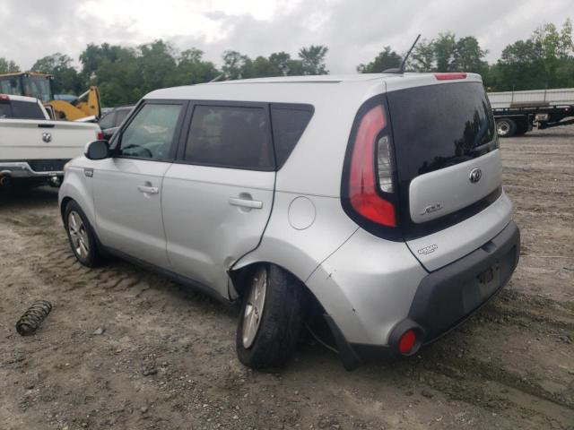 KNDJN2A20F7782432 - 2015 KIA SOUL SILVER photo 2