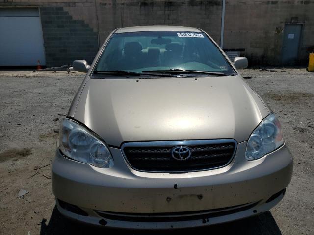 2T1BR32E16C652729 - 2006 TOYOTA COROLLA CE BEIGE photo 5