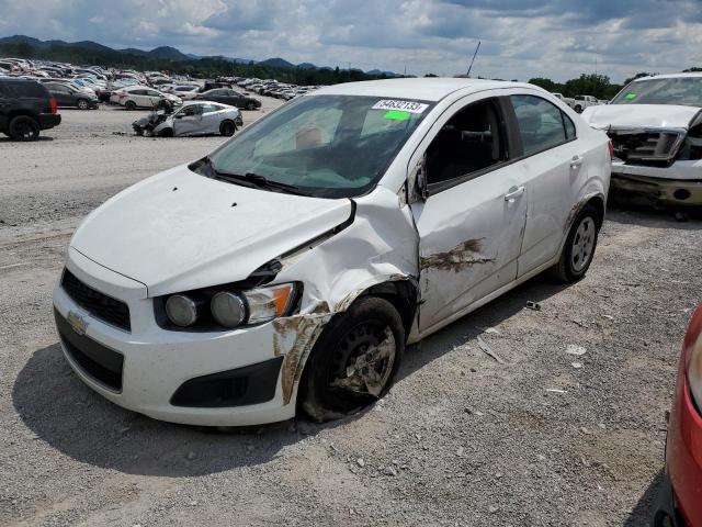 1G1JA5SH8F4140082 - 2015 CHEVROLET SONIC LS 白色 照片 1
