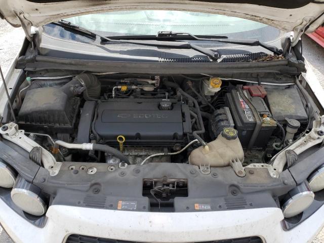 1G1JA5SH8F4140082 - 2015 CHEVROLET SONIC LS 白色 照片 11