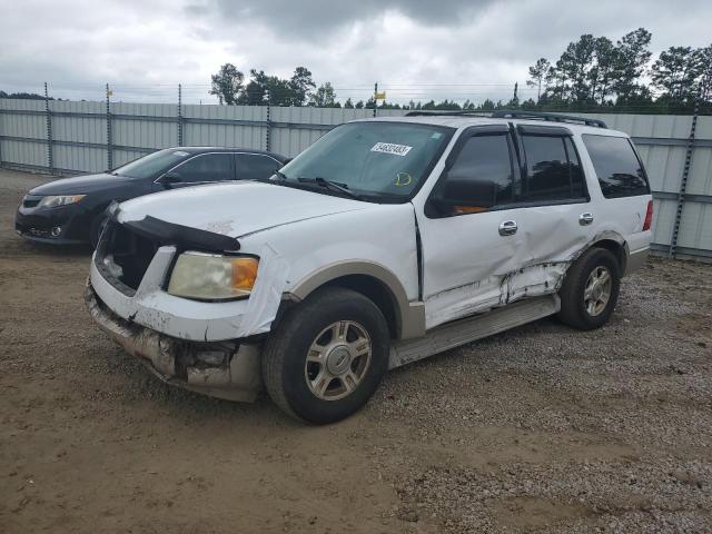 1FMFU17536LA10319 - 2006 FORD EXPEDITION EDDIE BAUER WHITE photo 1