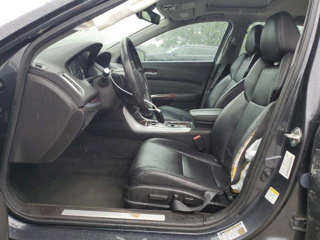 19UUB3F71GA001083 - 2016 ACURA TLX ADVANCE GRAY photo 7