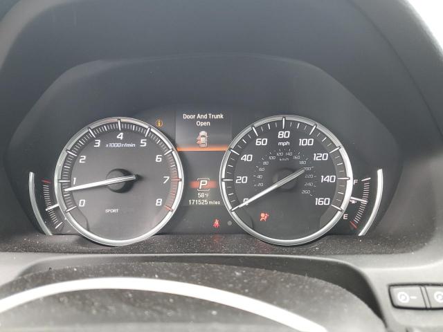 19UUB3F71GA001083 - 2016 ACURA TLX ADVANCE GRAY photo 9