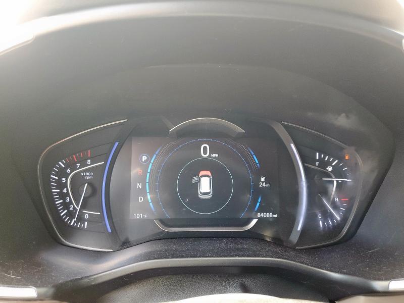 5NMS33AD7KH127222 - 2019 HYUNDAI SANTA FE SEL თეთრი ფოტო 9