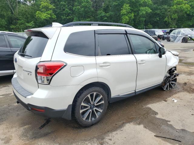 JF2SJGWC8JH473391 - 2018 SUBARU FORESTER 2.0XT TOURING WHITE photo 3