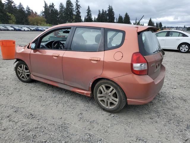 JHMGD386X7S050401 - 2007 HONDA FIT S 橙色 照片 2