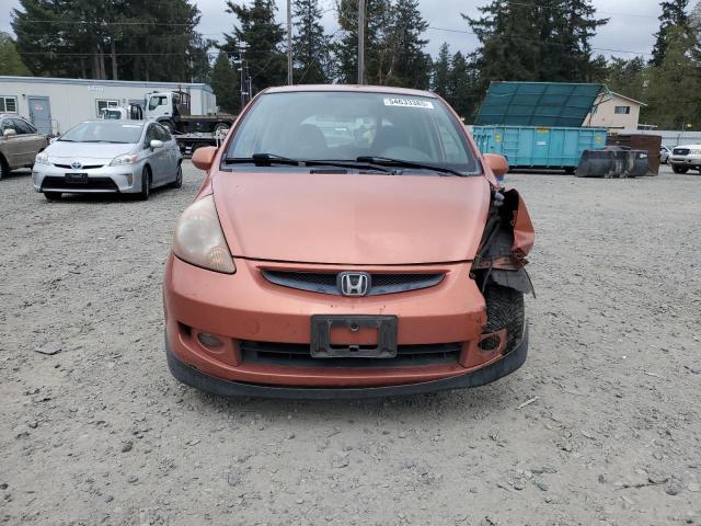 JHMGD386X7S050401 - 2007 HONDA FIT S 橙色 照片 5