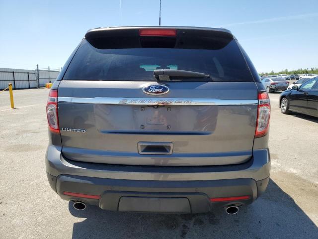 1FM5K7F83EGC48498 - 2014 FORD EXPLORER LIMITED GRAY photo 6