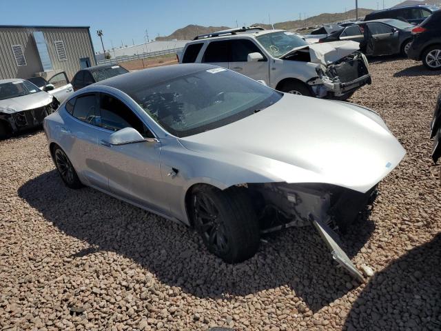 5YJSA1E20JF260648 - 2018 TESLA MODEL S Gümüş foto 4