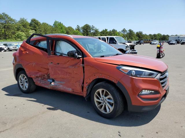 KM8J3CA45GU200725 - 2016 HYUNDAI TUCSON LIMITED ORANGE photo 4