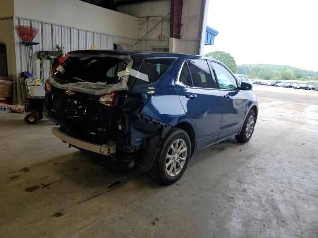 3GNAXUEV8LL330432 - 2020 CHEVROLET EQUINOX LT BLUE photo 3