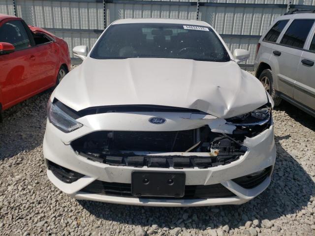 3FA6P0VPXHR156821 - 2017 FORD FUSION SPORT WHITE photo 5